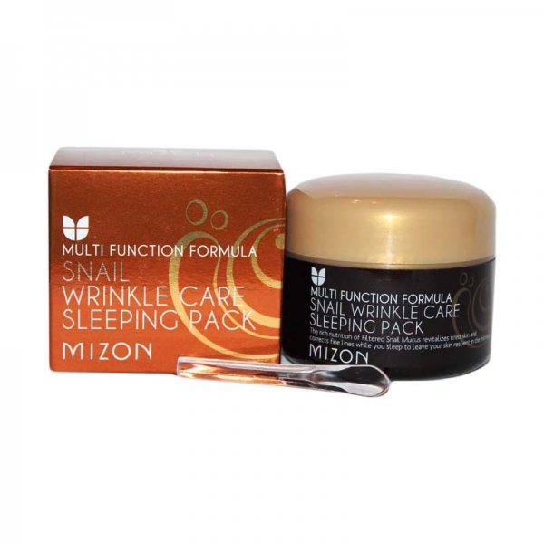 Ночная маска mizon snail wrinkle care sleeping Ночная маска mizon snail wrinkle care sleeping