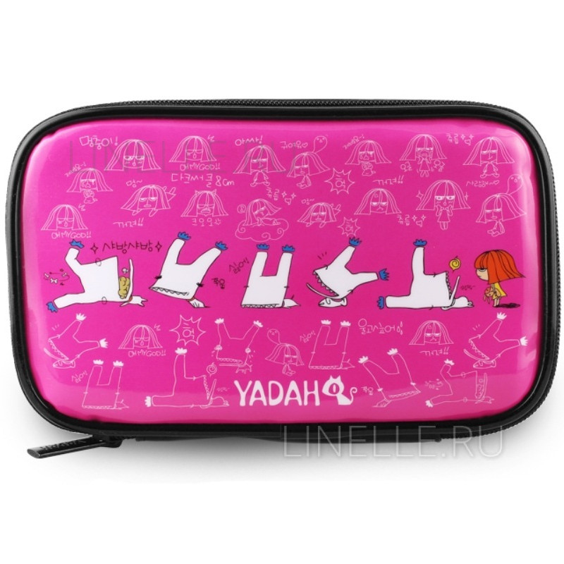 Yadah косметика. Косметичка Yadah Cosmetic Pouch_hot Pink. Косметичка Yadah Cosmetic Pouch_hot Yellow. Корейская косметика Yadah. Косметичка толщиной 3 см.